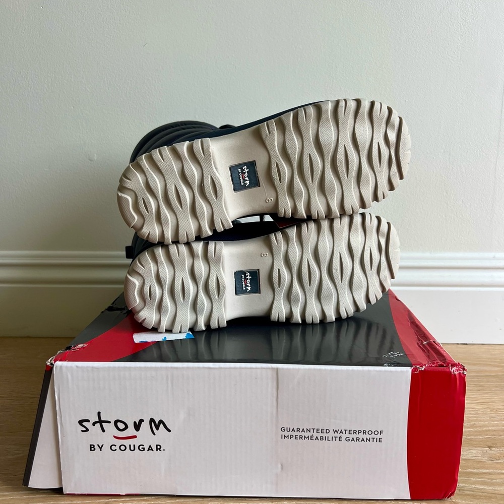 Cougar Storm Waterproof Boots - Navy size 8 NWT - Picture 4 of 4